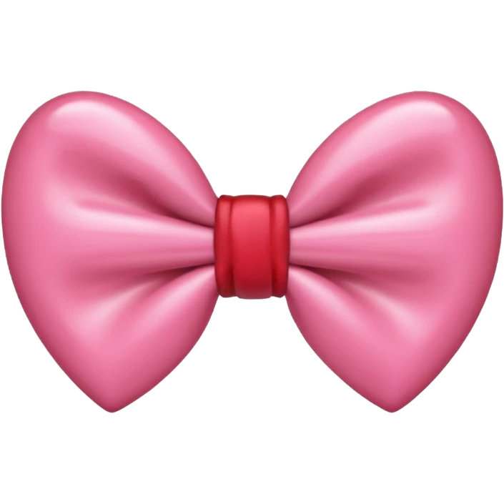 Pink heart with bow tie  emoji