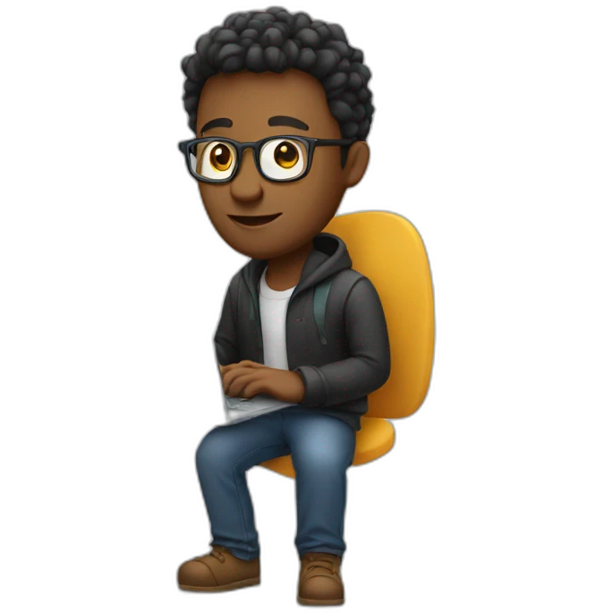Full stack developer with laptop emoji