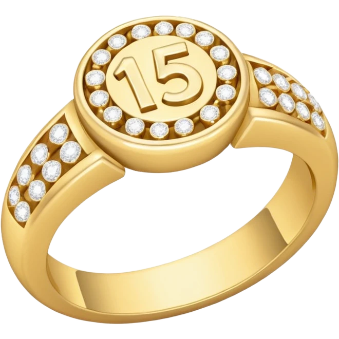 15th birthday ring emoji