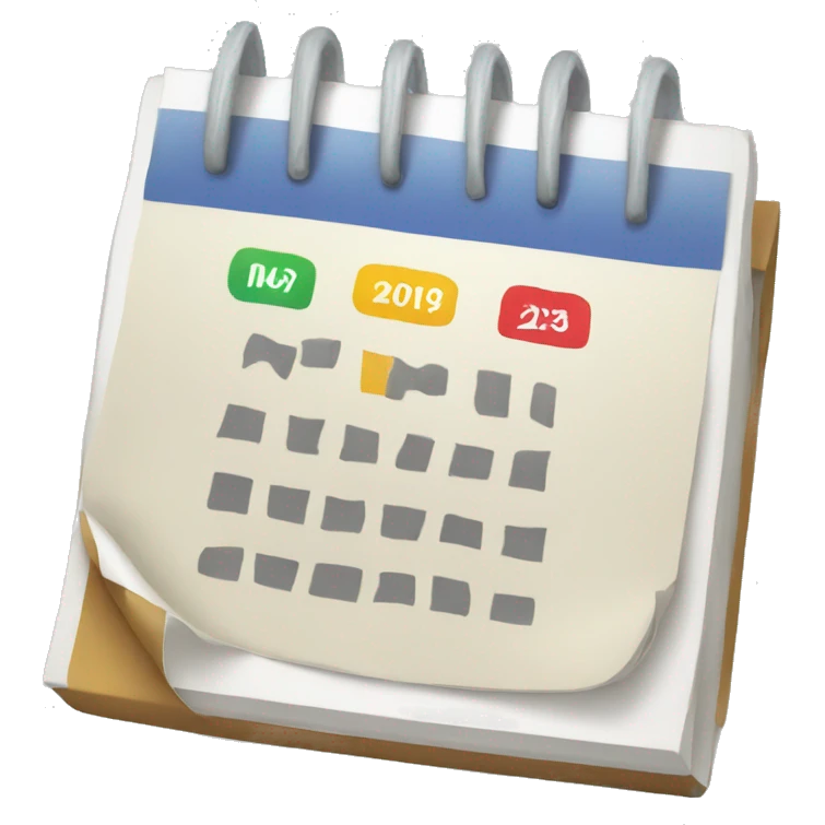 Calendar  emoji