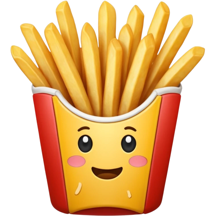 french fries emoji