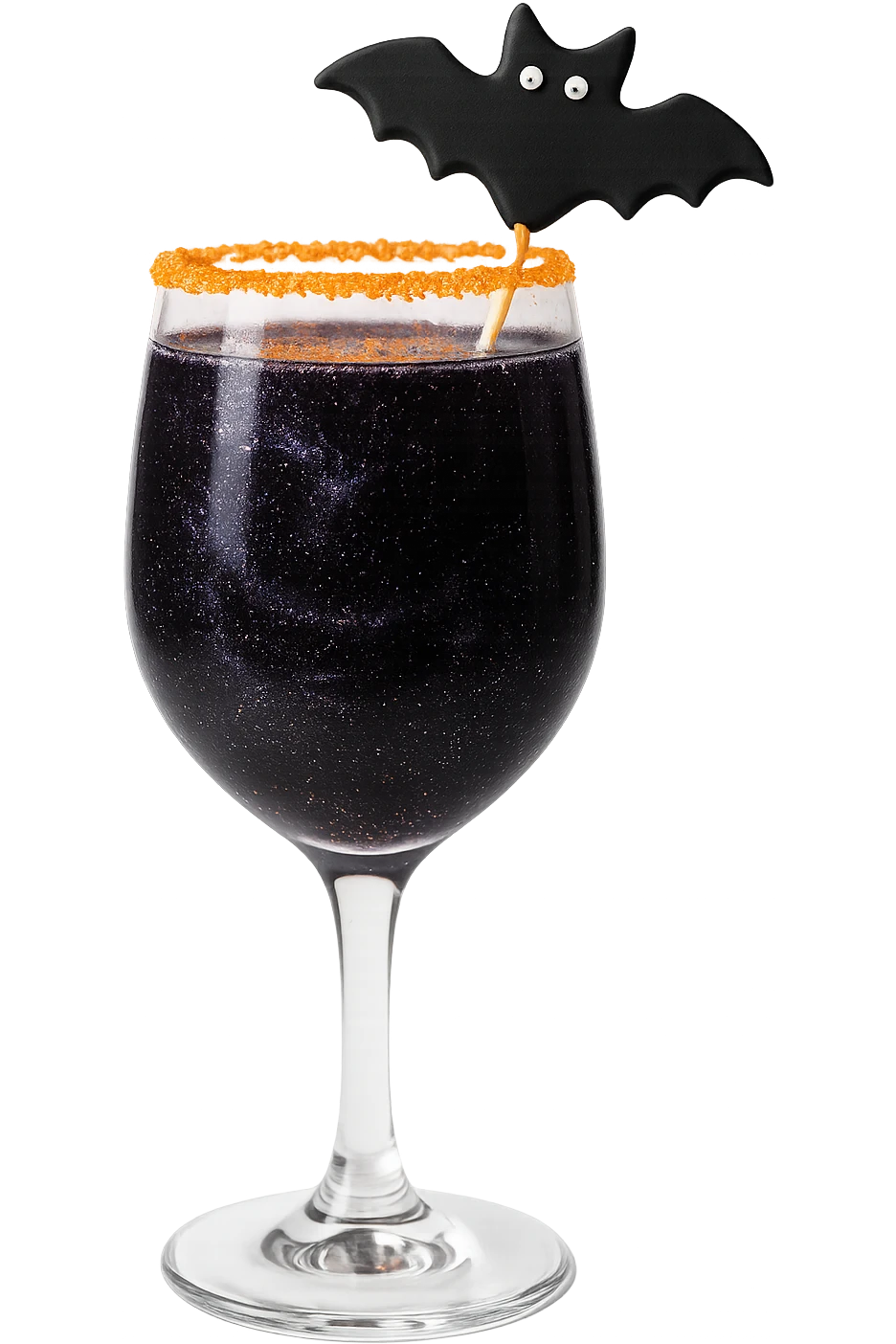 halloween drink, sparkly and trendy, remove background emoji