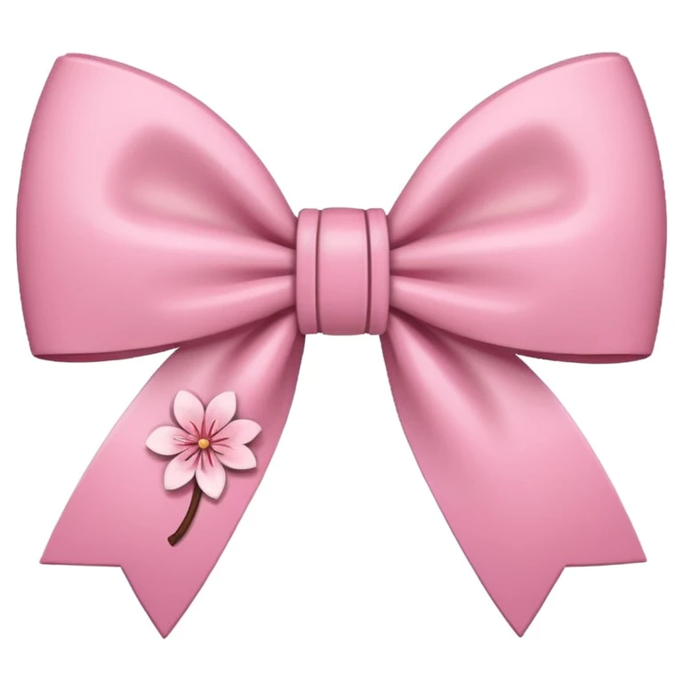 classic sakura bow emoji