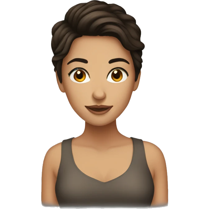 Brunettes emoji