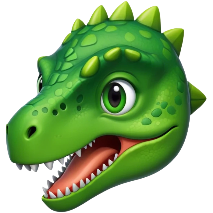 dinosaur face emoji