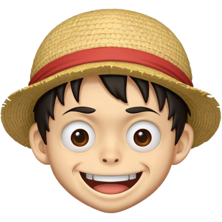 Make luffy emoji emoji