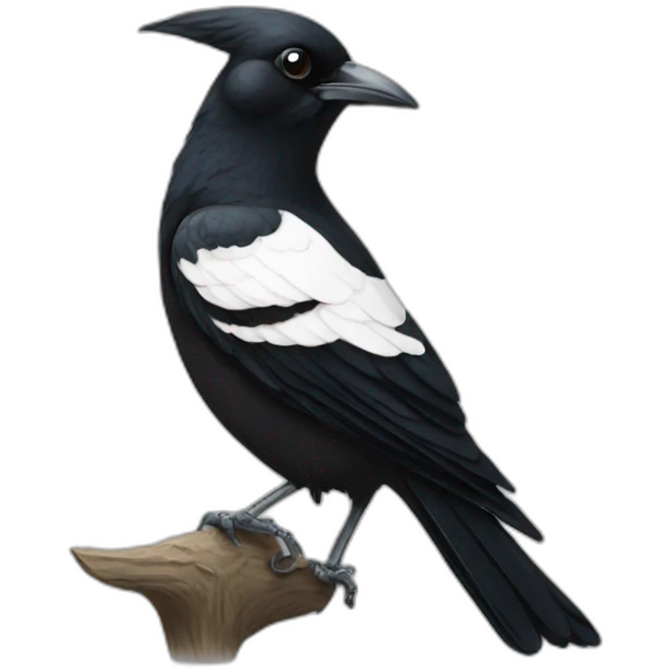 Magpie emoji