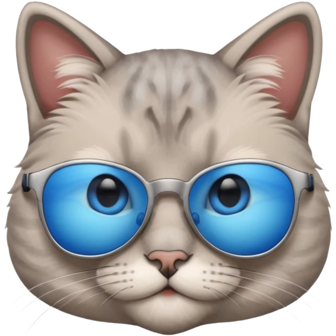 Cat wearing sunglasses emoji