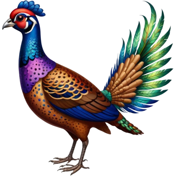 American pheasant  emoji
