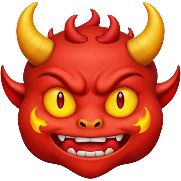 tạo cho tôi emoji demon nữ màu tím  emoji