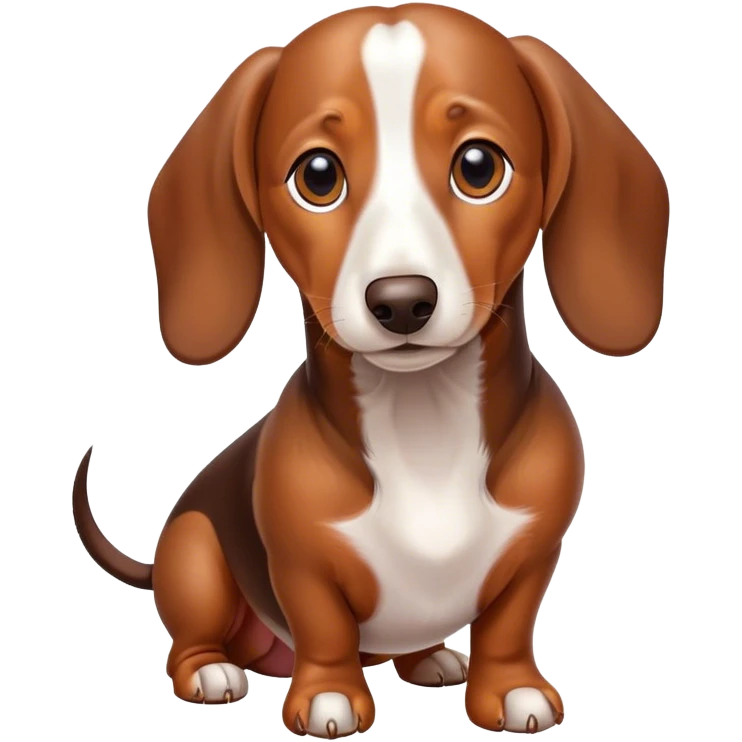 wiener dog emoji