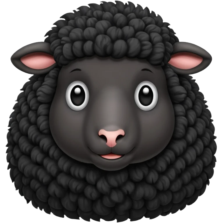 Black sheep emoji