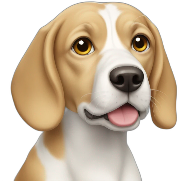 Beagle albinos emoji