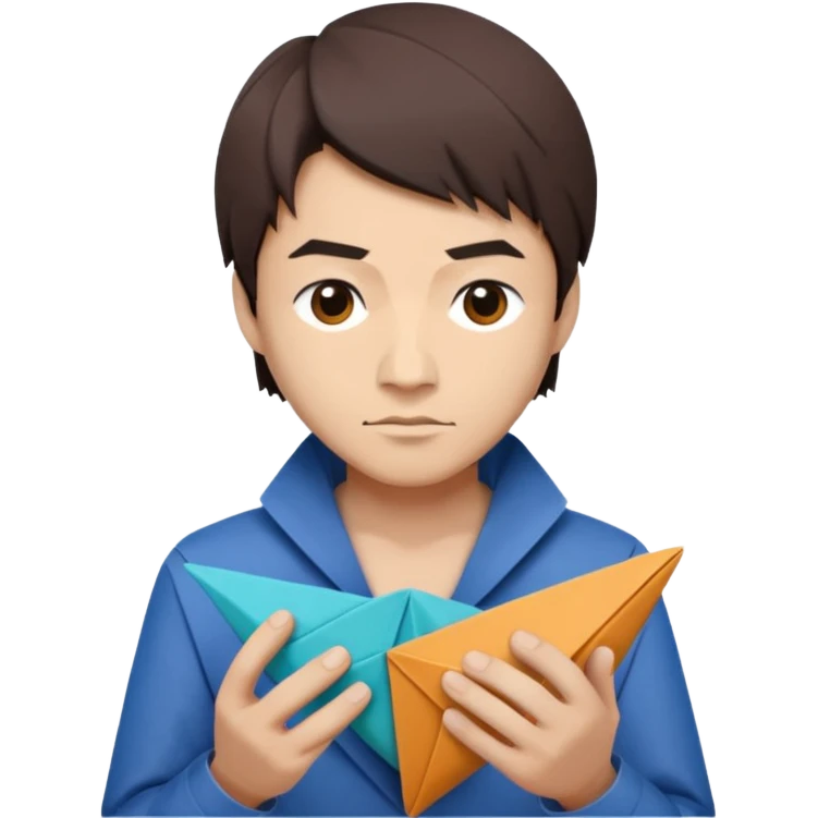 man origami maker emoji
