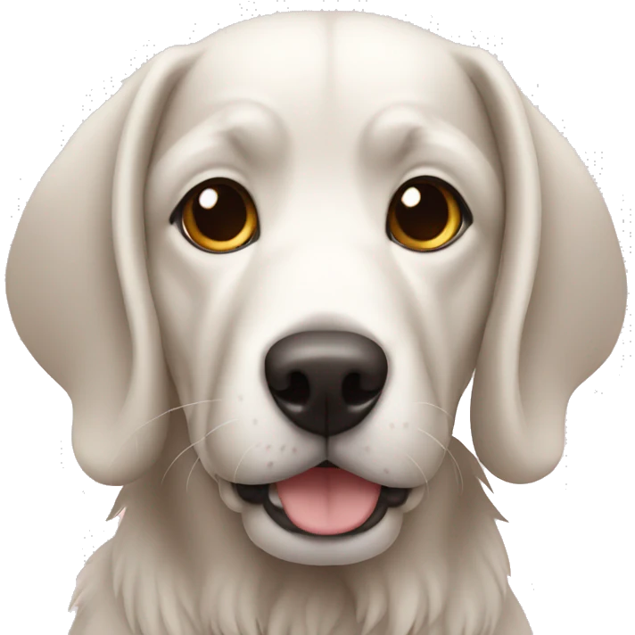 Dog iphone  emoji