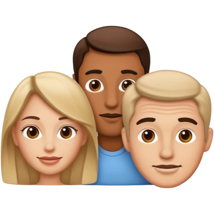 caricature malefemale emoji