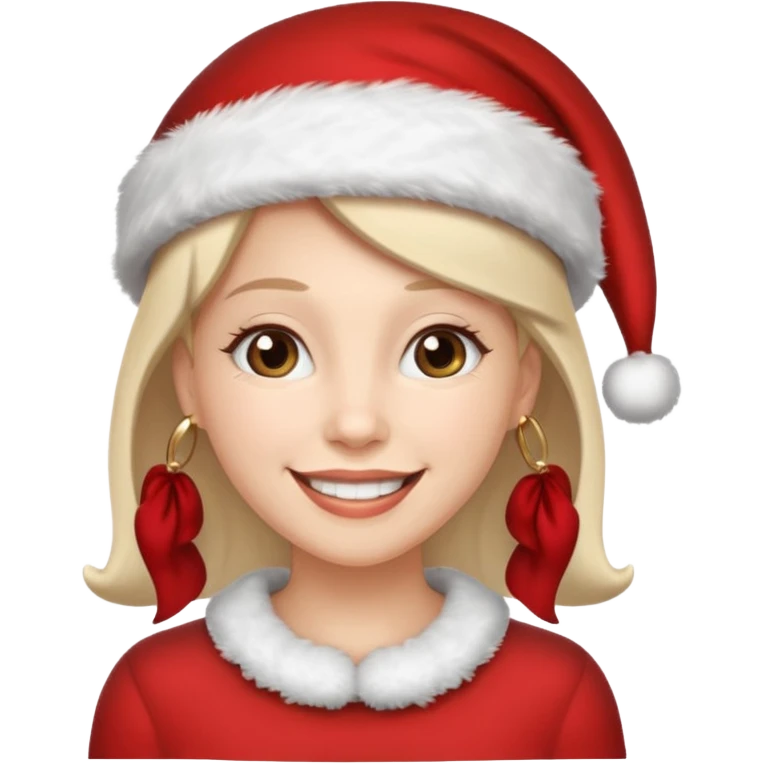 Mom Noel chrtismas emoji