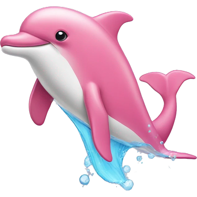 Pink Dolphin  emoji