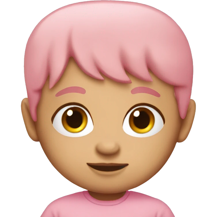 Baby pink book emoji