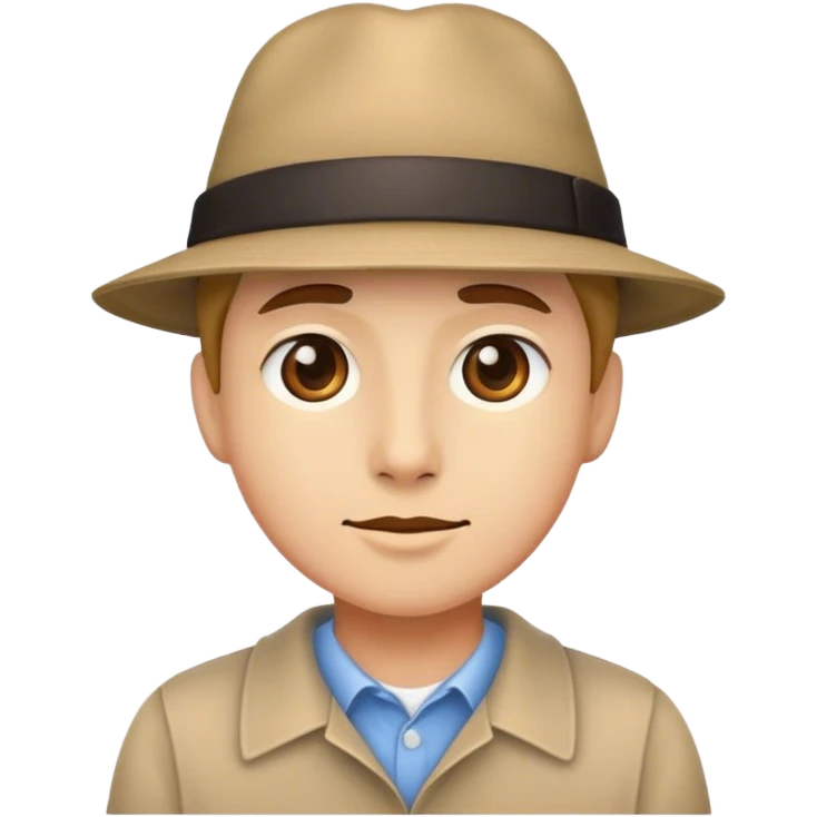 wearing a hat emoji