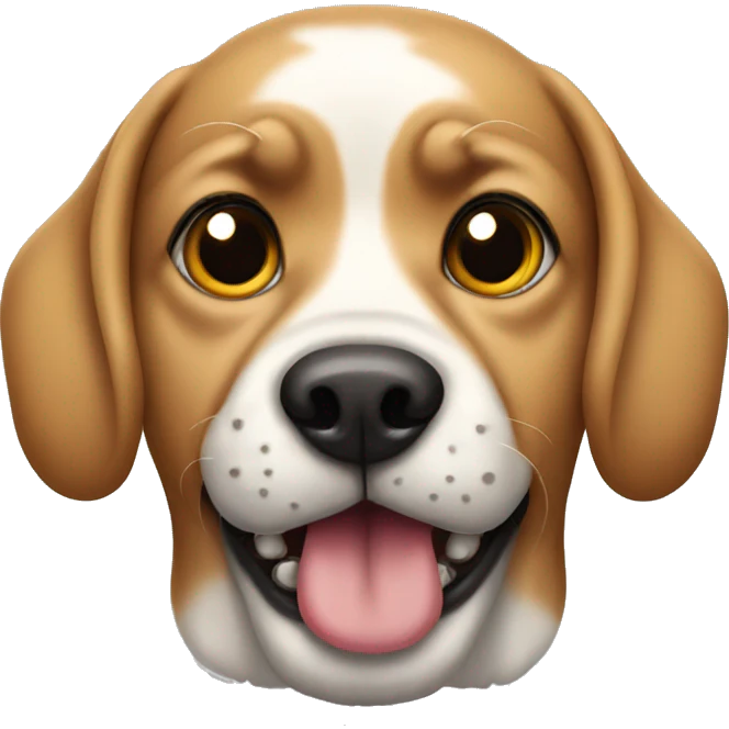 Dog with piercings  emoji