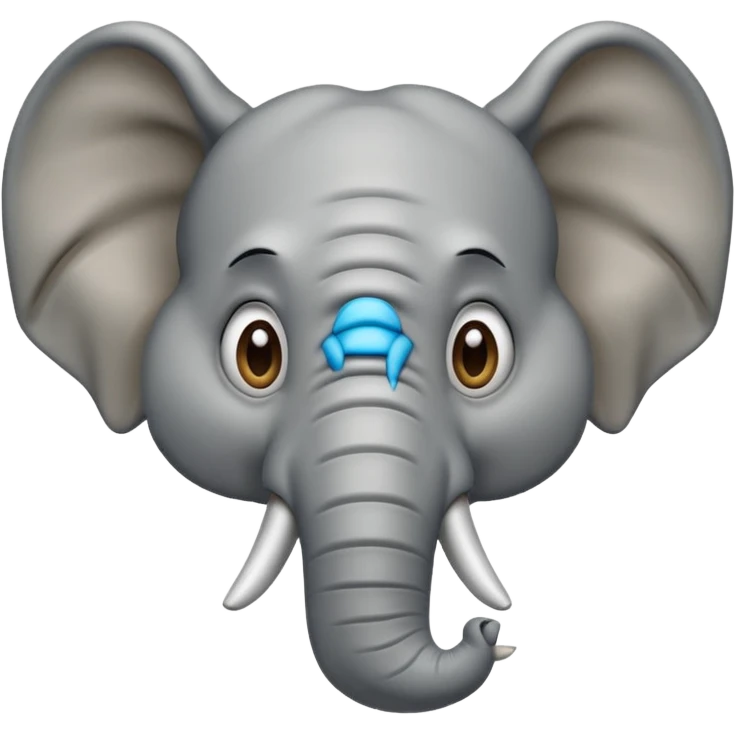 panic elephant emoji