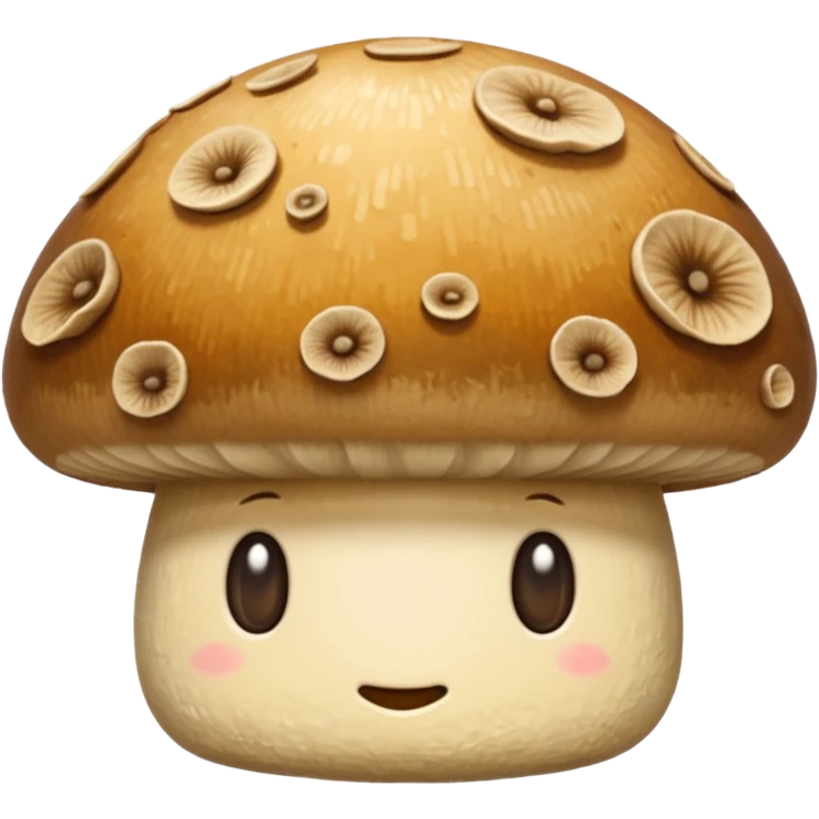 mushroom slice emoji
