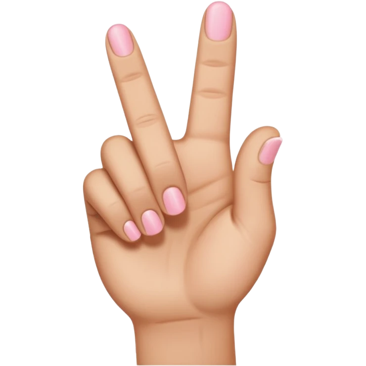 light brown hand with pinky finger raised emoji