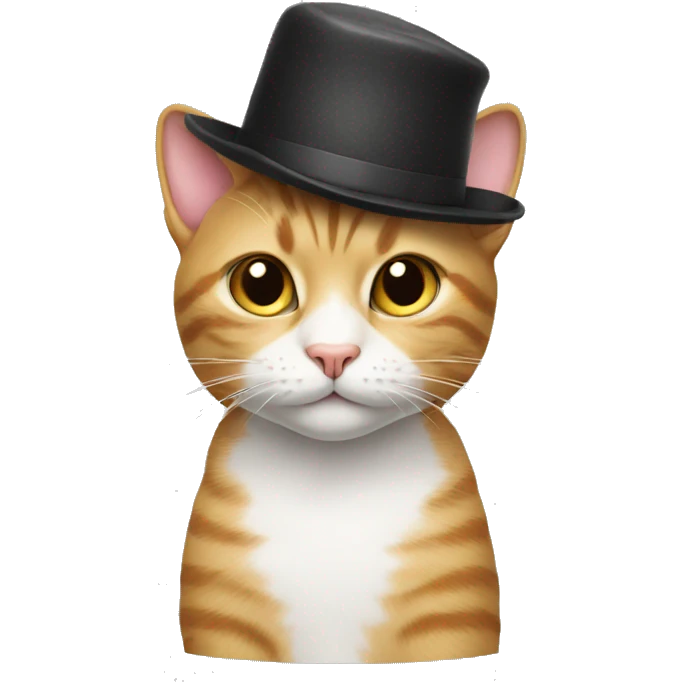 cat with hat emoji