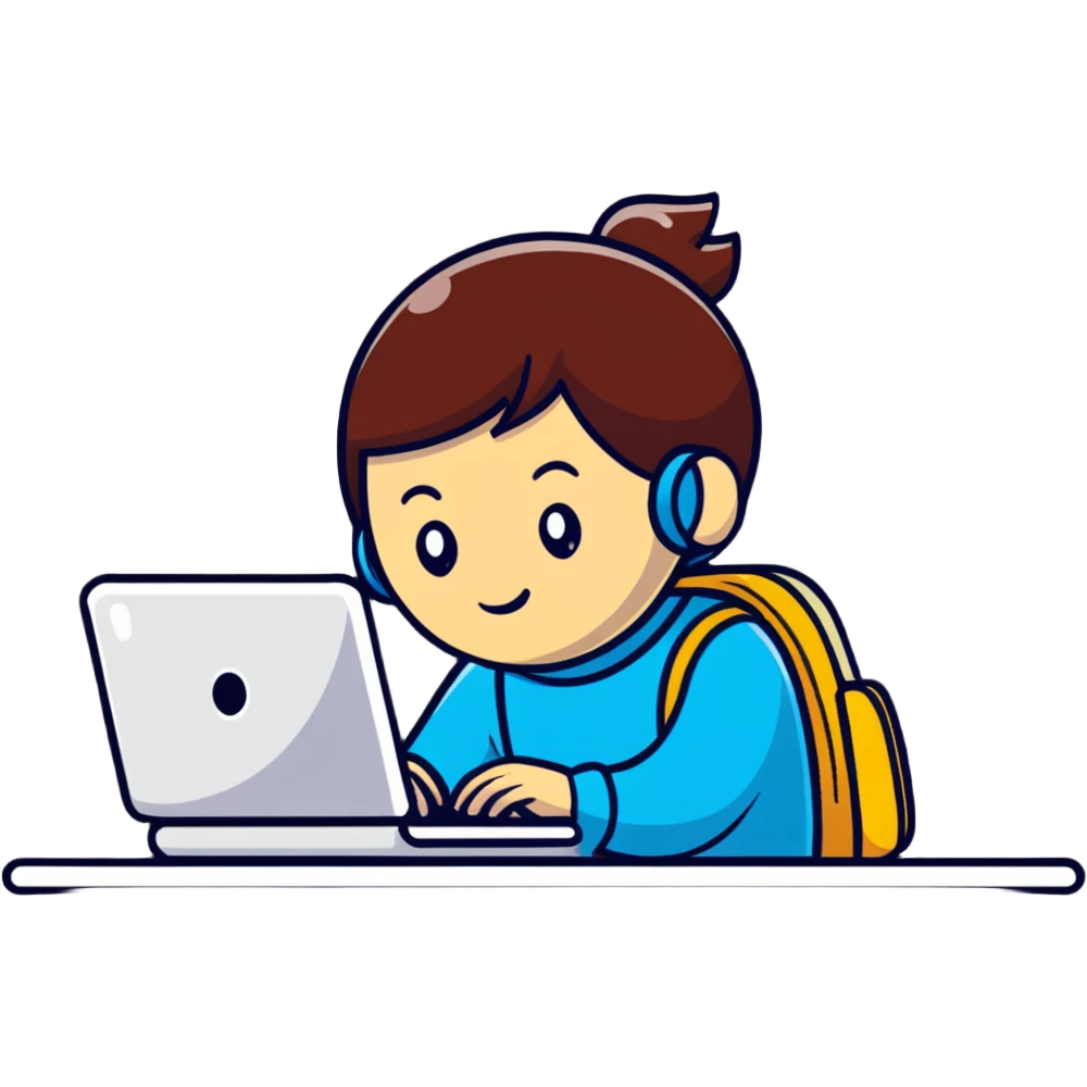 frontend developer with CSS code emoji