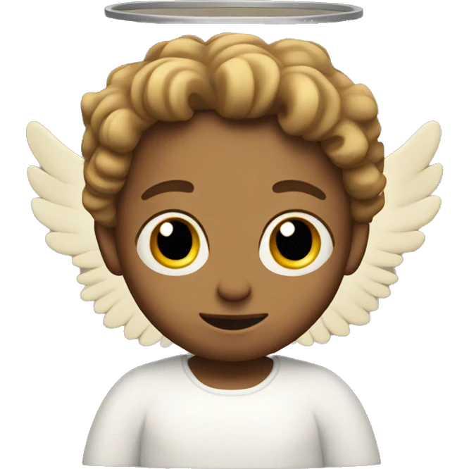 Biblical angel emoji