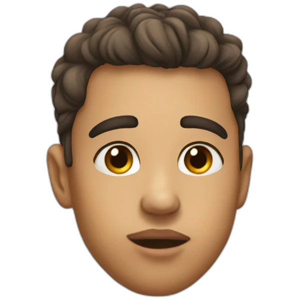Kissing cheek emoji