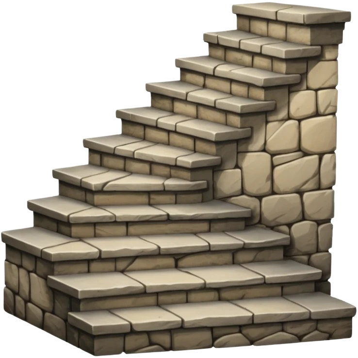 outdoor stair emoji