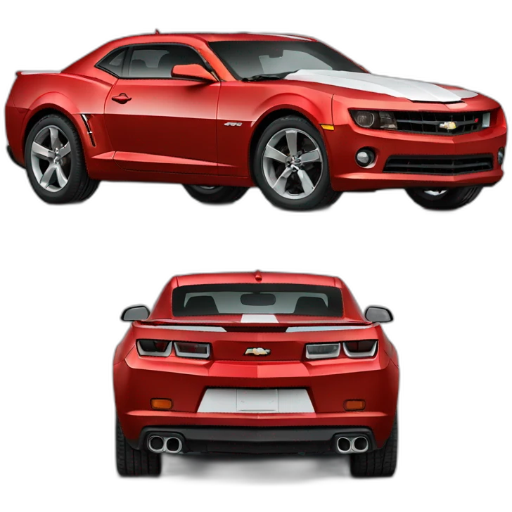 Chevy camaro red emoji