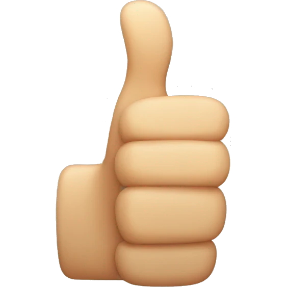 thumbs up emoji