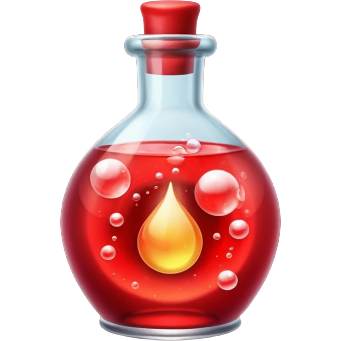 Red health potion emoji