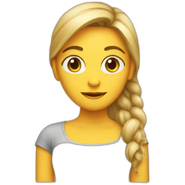 girl invisible  she is wearing visible bikin emoji