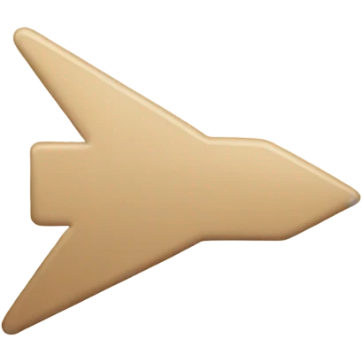Beige arrow to the right emoji
