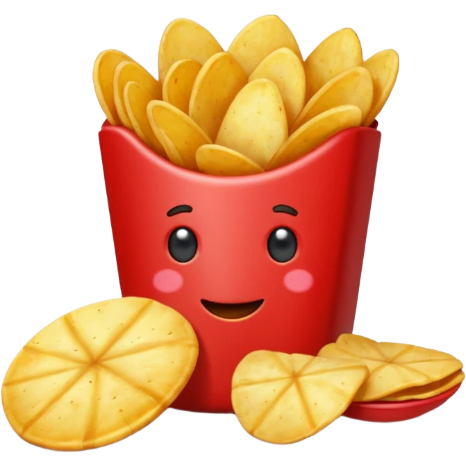 Chips Red
 emoji