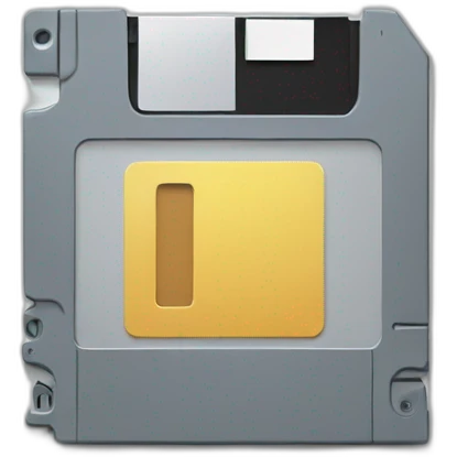floppy disc image in modern style  emoji