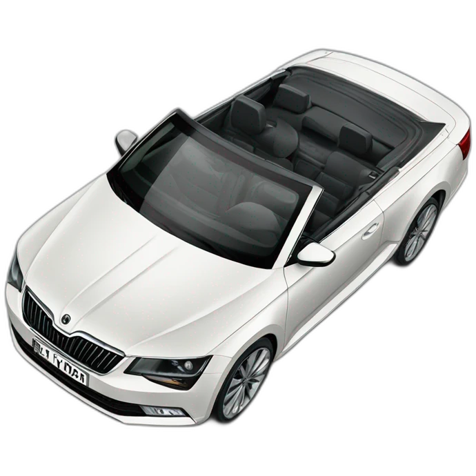 skoda superb cabrio emoji