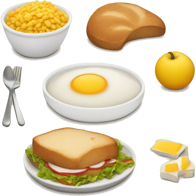 weight loss meal emoji