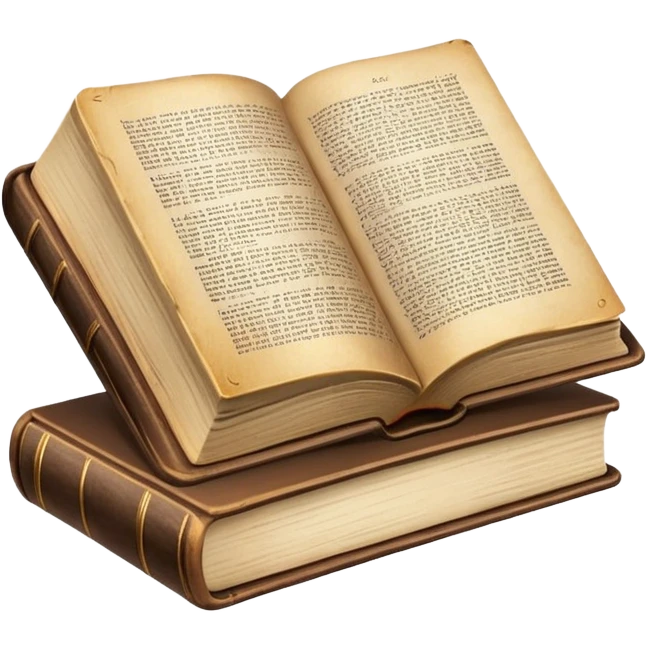 Law text on book emoji