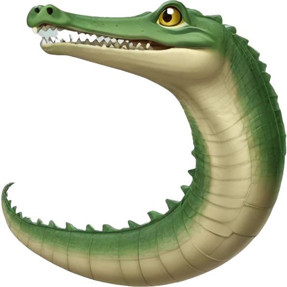 Indian Gharial emoji