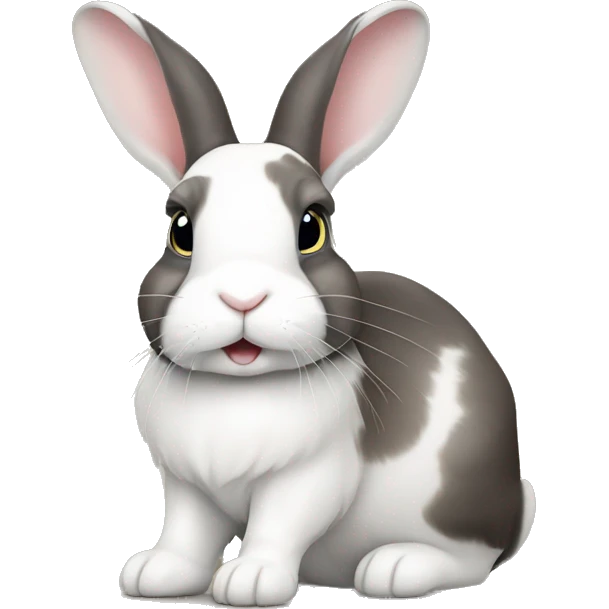 Dutch lop rabbit emoji