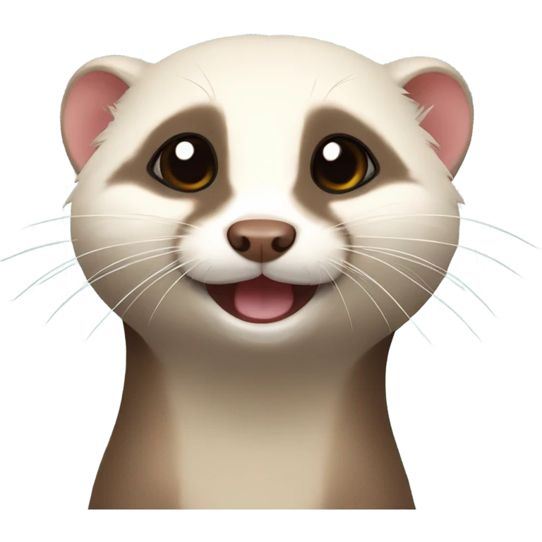 Cute ferret emoji