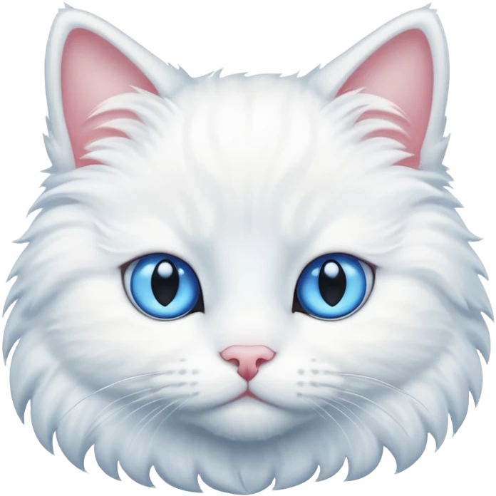 White cat emoji