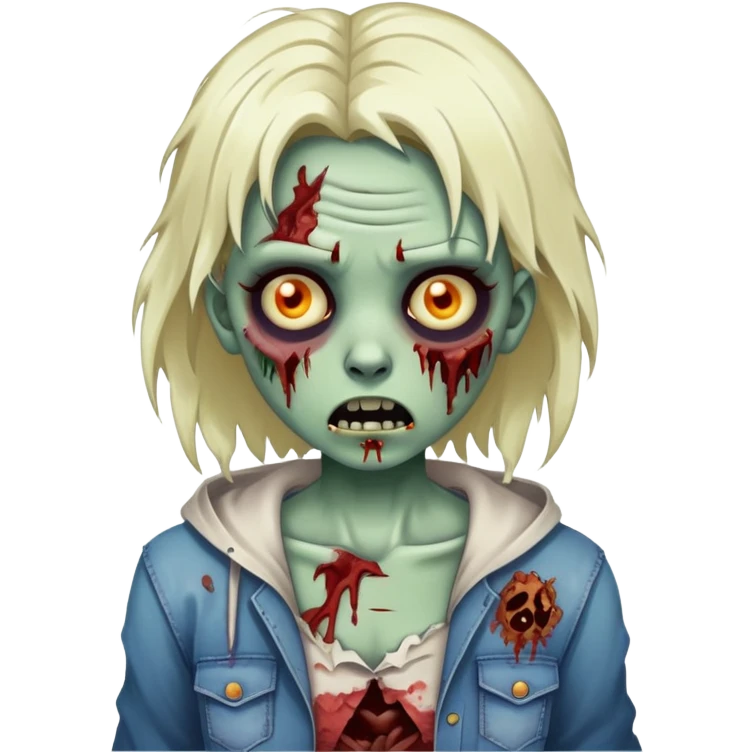 garota Zumbi  emoji