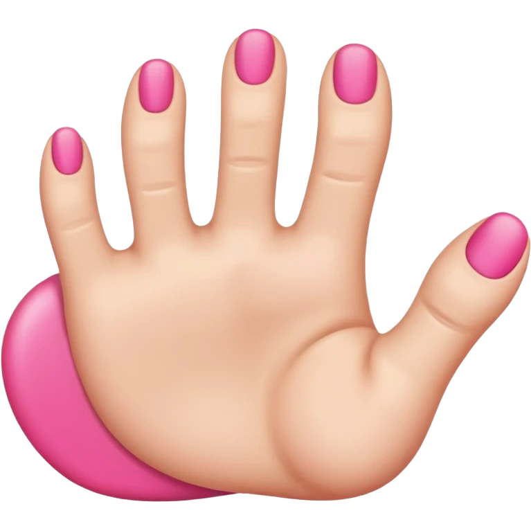 Toe flipping off emoji
