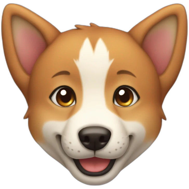 Siba inu smile emoji